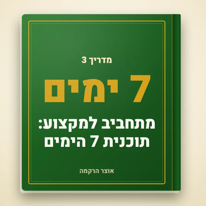 מדריך 3